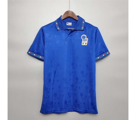 Italy 1994 World Cup Home Blue Soccer Jersey